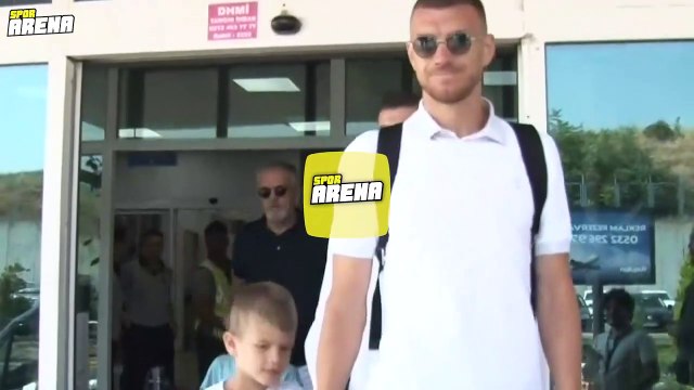 Fenerbahçe Edin Dzeko transferini resmen açıkladı! Boşnak golcü, İstanbul'a geldi