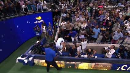 Un dernier service gagnant et une joie incommensurable : la balle de match historique d'Alcaraz
