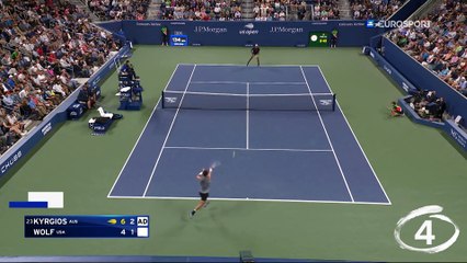 Balle de match démente, Moutet choqué, Kyrgios dans ses œuvres : le top 5 de vendredi