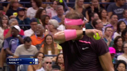 Nadal encore et toujours injouable pour Gasquet : La 18e leçon en images