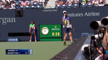 Face à un Murray revigoré, Berrettini a plié sans rompre : Les temps forts de sa victoire au 3e tour