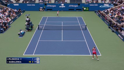 Malgré le réveil de Pliskova, Sabalenka retrouve les demies : Les temps forts