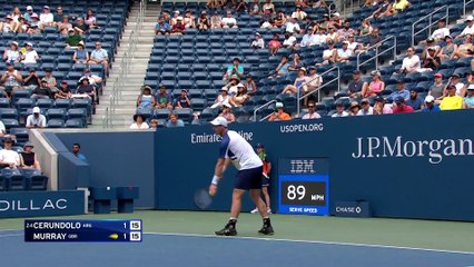 Jambes de 20 ans et caresse pour conclure ce point : Murray a encore ça en lui