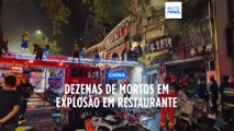 Explosão em restaurante na China provoca pelo menos 31 mortos