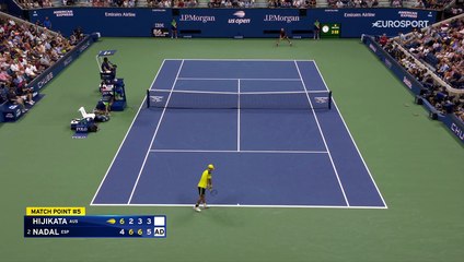 C'est la gifle finale : la fantastique balle de match de Nadal