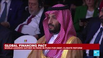 REPLAY: Macron opens Paris summit on global financing pact
