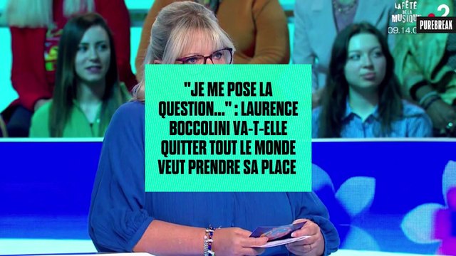 Je me pose la question... : Laurence Boccolini va-t-elle quitter Tout le monde veut prendre sa place ? Sa réponse franche