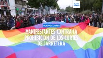 Argentina | Protestas contra una ley que prohíbe cortar carreteras en las manifestaciones