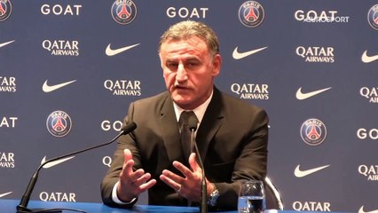 Galtier : "Si j'ai accepté ce poste, c'est que j'en suis capable"