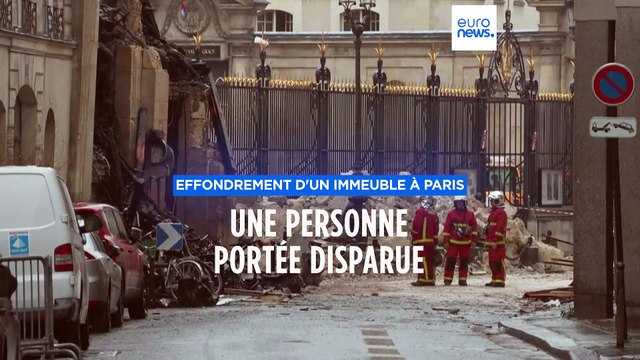 Effondrement d'un immeuble à Paris : une personne encore recherchée, six blessés graves (parquet)