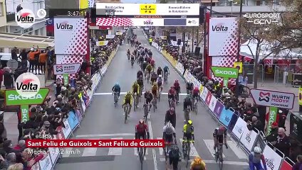 Matthews règle Colbrelli au sprint : l'arrivée de la 1re étape