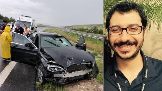 Otoyolda fırlayan taş pilotun ölümüne neden oldu