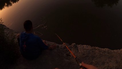 Pescando un Bagre Moncho en Rincon Del Cinto, Concepcion del Uruguay