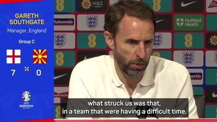 Southgate hails 'exceptional' hat-trick hero Saka