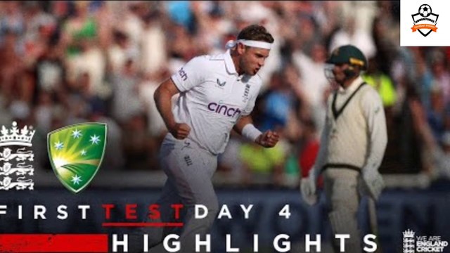 Broad Sets Up Dramatic Last Day Highlights England vs Australia Day 4 highlights