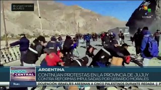 Edición Central 19-06: En Argentina continúan protestas contra reformas del gobernador de Jujuy