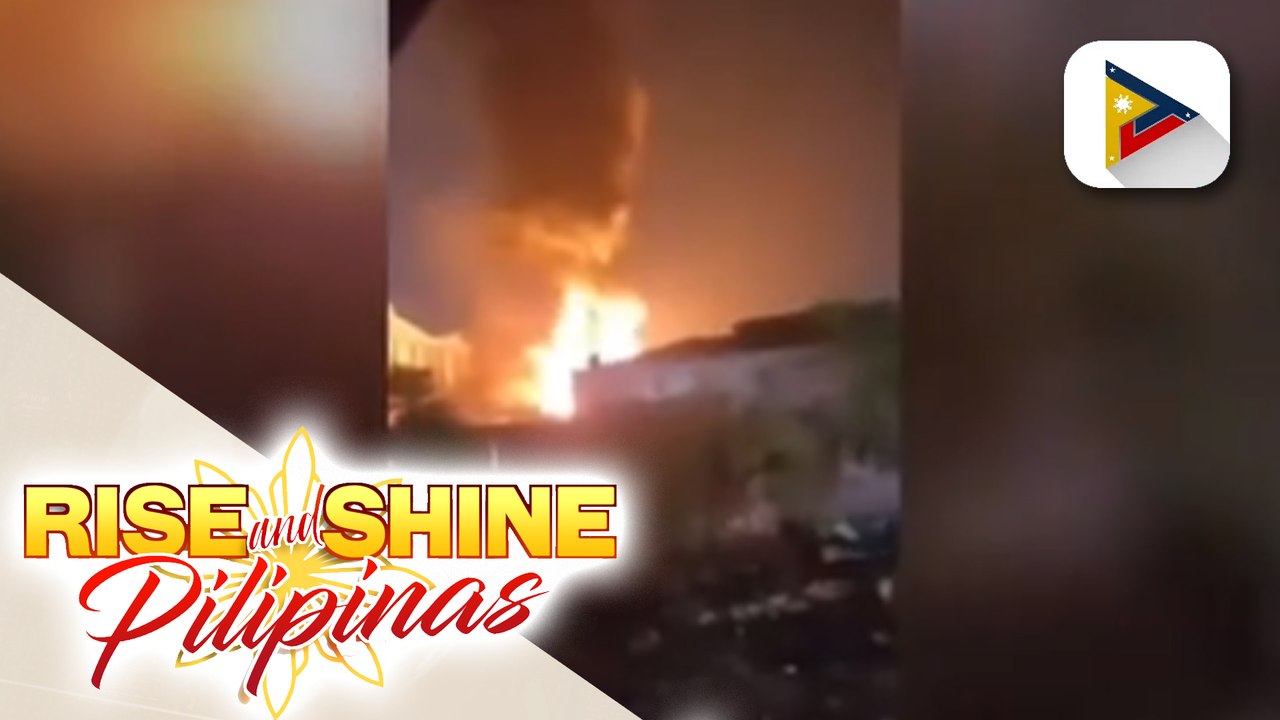 Menor de edad, patay sa sumiklab na sunog sa Navotas City dahil sa ammonia leak