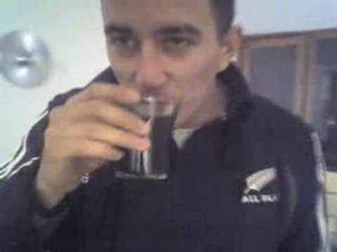 Petit Ju et Dahu boivent un verre (Les Arcs 2008)