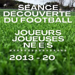 ENTRAÎNEMENT DÉCOUVERTE DU FOOTBALL /  MERCREDI 21 JUIN 2023