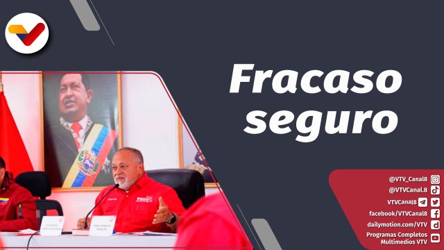 Programa 360° | Diosdado Cabello: Las primarias de la oposición están destinadas al fracaso