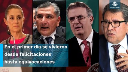 Así vivieron su primer día de gira las corcholatas rumbo a 2024