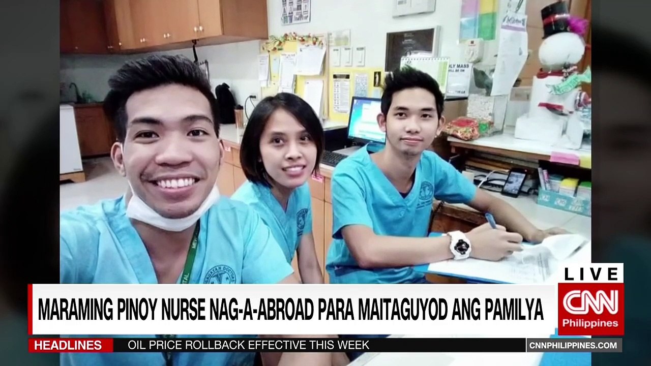 Maraming Pinoy nurse nag-a-abroad para maitaguyod ang pamilya