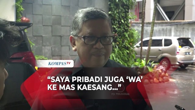 Kata Sekjen PDIP Hasto soal Rencana Kaesang Maju Pilkada Depok