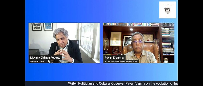 Pavan Varma, politician, social thinker and author, speaks with Mayank Chhaya on India’s middle class | SAM Conversation