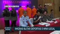 Masuk Indonesia Secara Ilegal, 3 WNA Dideportasi ke Negara Asal