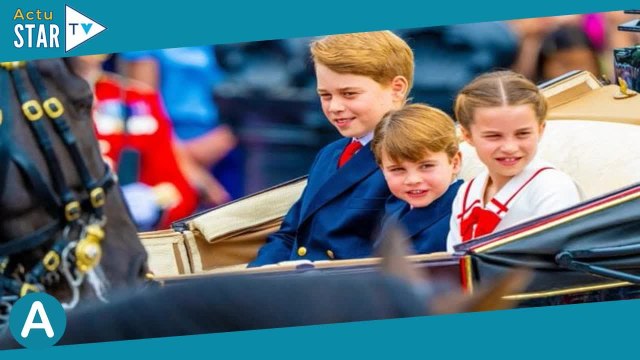 Kate Middleton : la princesse gronde ses enfants à Trooping the colour… mais Charlotte ne l’écoute p