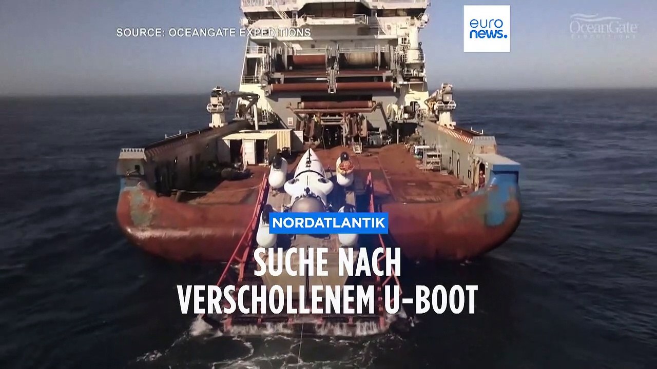 Zur Titanic abgetaucht: Wo ist das U-Boot mit Milliardär Harding und vier weiteren Menschen an Bord?