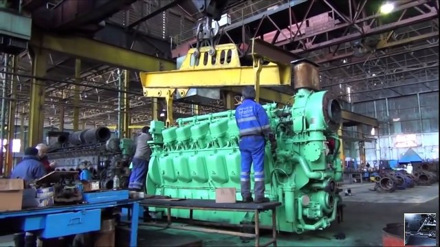 How Diesel Locomotives Work locomotive engine production