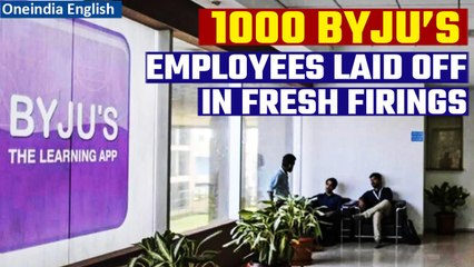 Download Video: Byju’s lays off 1000 employees as legal battle with US lenders rages on | Oneindia News