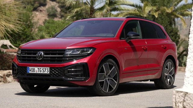 The new Volkswagen Touareg R-Line Exterior Design