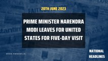 Prime Minister Narendra Modi leaves for United States for five-day visit | National Headlines