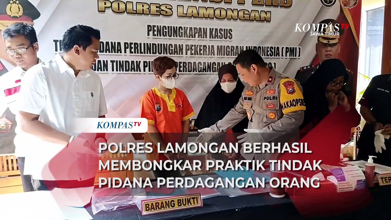 Terbongkar! Polres Lamongan Berhasil Tangkap 2 Pelaku Praktik Tindak Pidana Perdagangan Orang