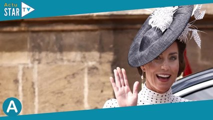 PHOTOS Kate Middleton retrouve la robe à pois aux côtés de William, son chignon force l'admiration
