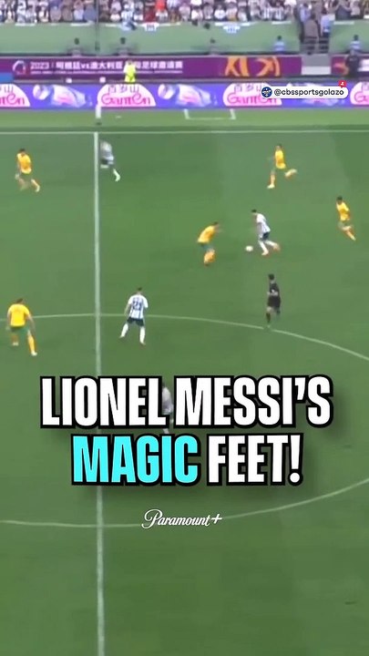 Cheat code Messi came out to play.