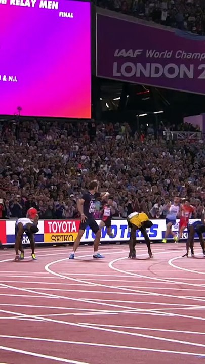 Usain Bolt’s last race #shorts