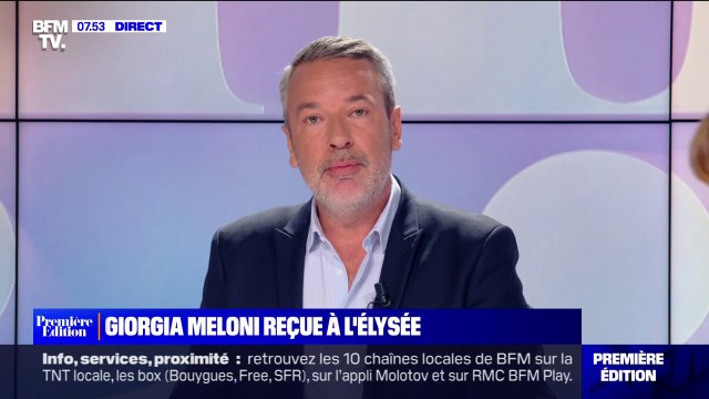 ÉDITO - Giorgia Meloni à Paris: L'objectif de cette rencontre, c'est l'apaisement après des mois de tensions