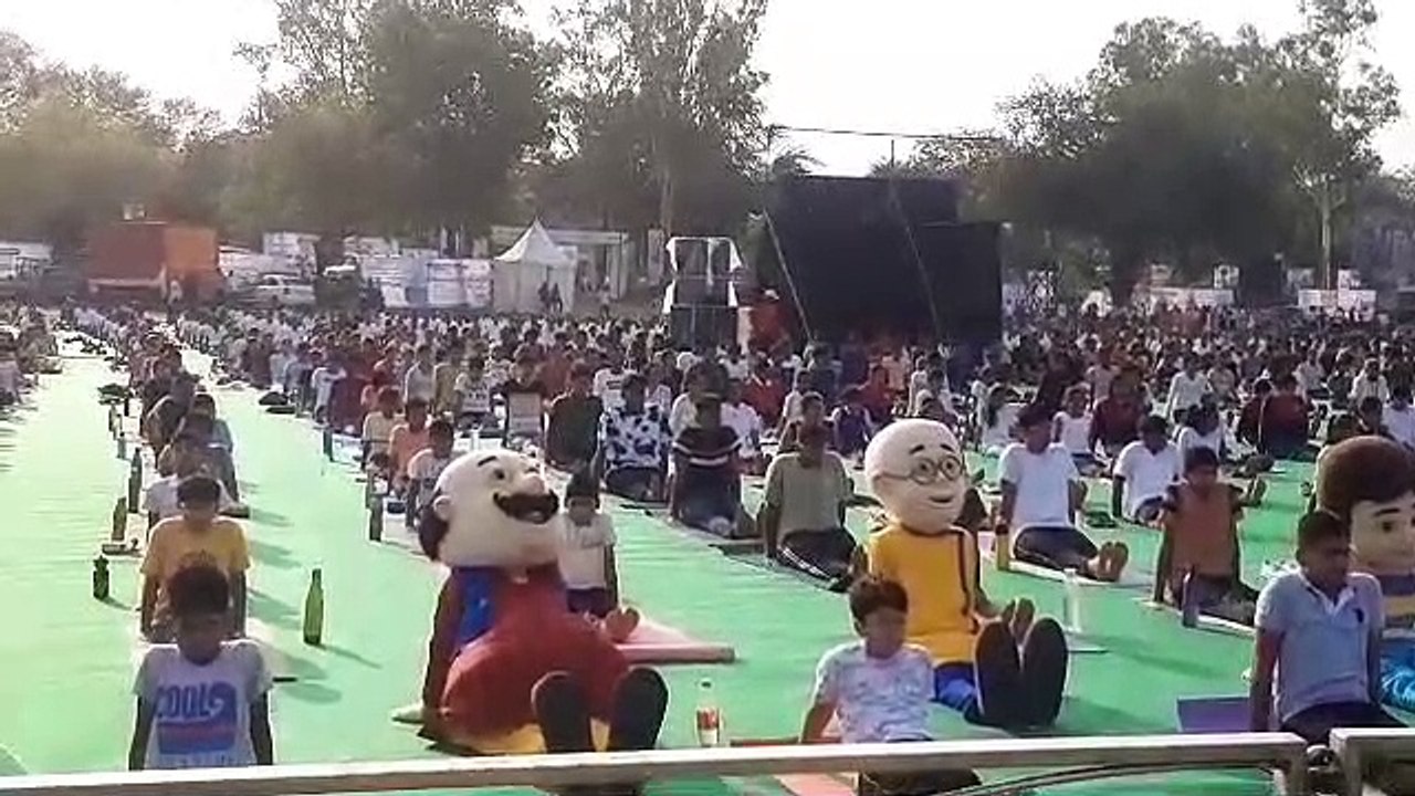 अंतर्राष्ट्रीय योग दिवस जबलपुर से पूरे भारत में होगा लाइव