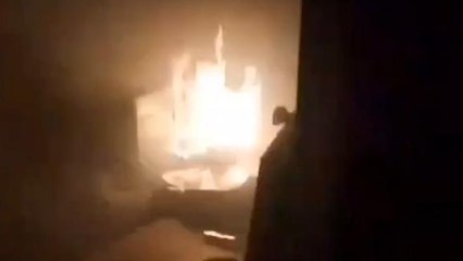 नालंदा: बिहार शरीफ सदर अस्पताल के आयुष्मान भारत डिपार्टमेंट में लगी आग, सब कुछ जलकर राख