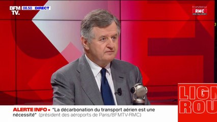 Augustin de Romanet, PDG d'Aéroports de Paris: "Nous avons les moyens de faire face aux flux" lors des Jeux olympiques 2024