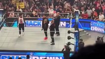 Roman Reigns and Jey Uso face to face during WWE Smackdown 6/16/23