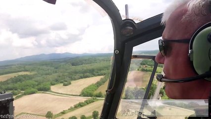 emGAZELA H-45 (SA342) Soko - Strmi prilaz u visoku travu zona Ž.Razboj MAP 2023