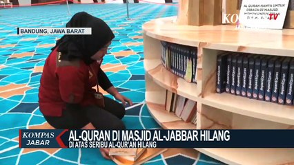Seribu Lebih Al-Qur,An di Masjid Al-Jabbar Hilang!