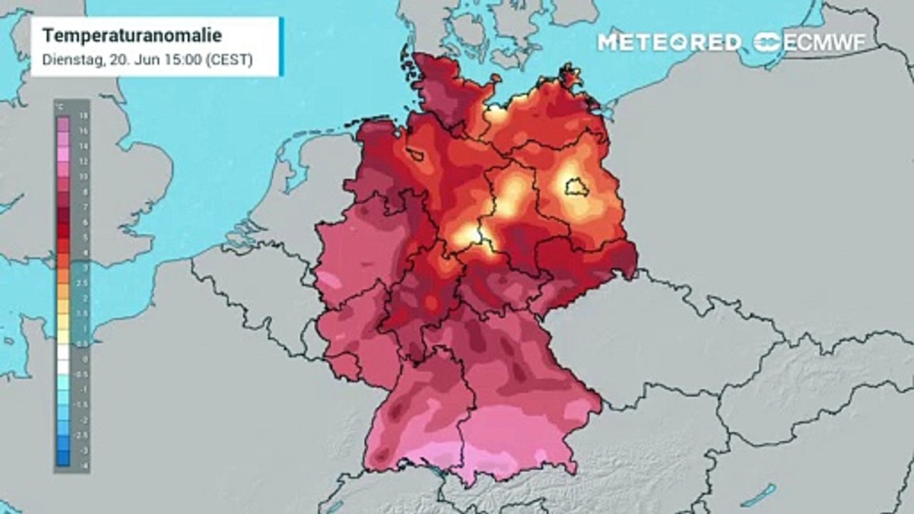 Große Hitze für die aktuelle Jahreszeit!