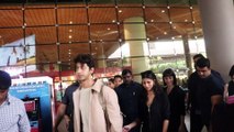 Suhana Khan, Khushi Kapoor N Agstya Nanda Spotted At Airport