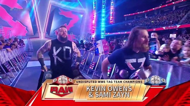 Kevin Owens, Sami Zayn & Cody Rhodes Entrances: WWE Raw, June 19, 2023
