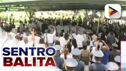 Dating Sen. Rodolfo Biazon, inihimlay na sa Libingan ng mga Bayani